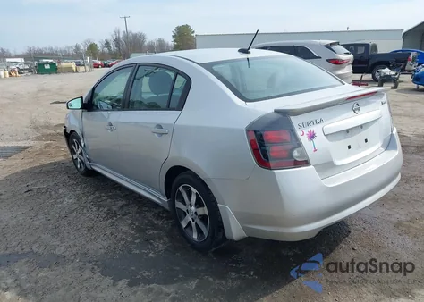 2012 Nissan Sentra 2.0 из США, поврежденный, VIN 3N1AB6AP3CL686414